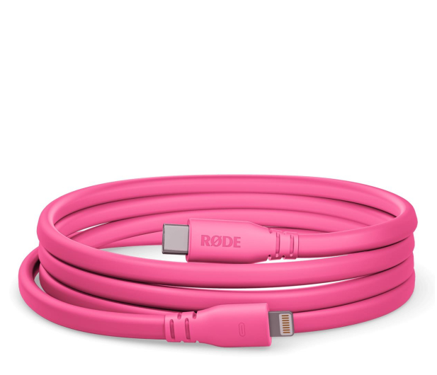 Rode SC19 (Pink) - Kabel USB-C - Lightning 1,5 m (różowy) - 1244118 - zdjęcie